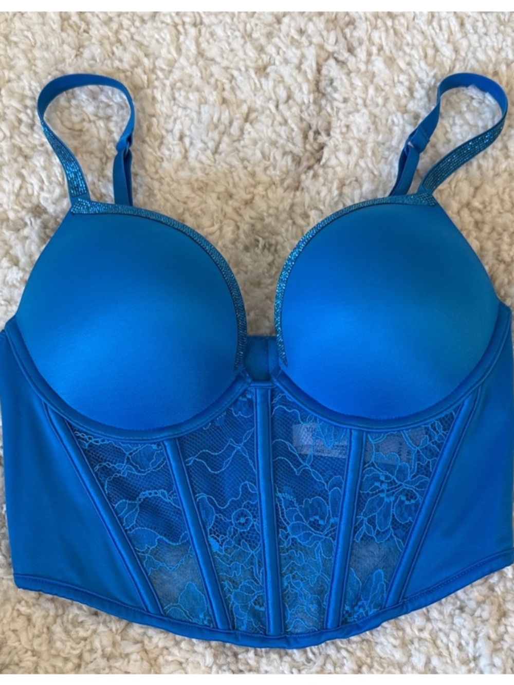 NWT Victoria’s Secret Bombshell Push Up Lace Corset